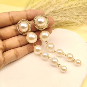 Classy Pearl Drop Earrings