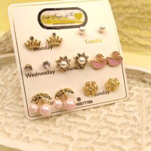 Cherry Metal Studs Card