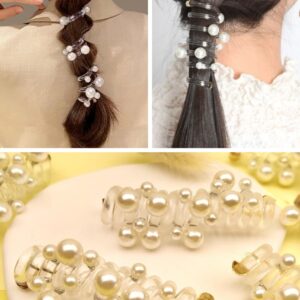 Korean Pearl Spiral Band