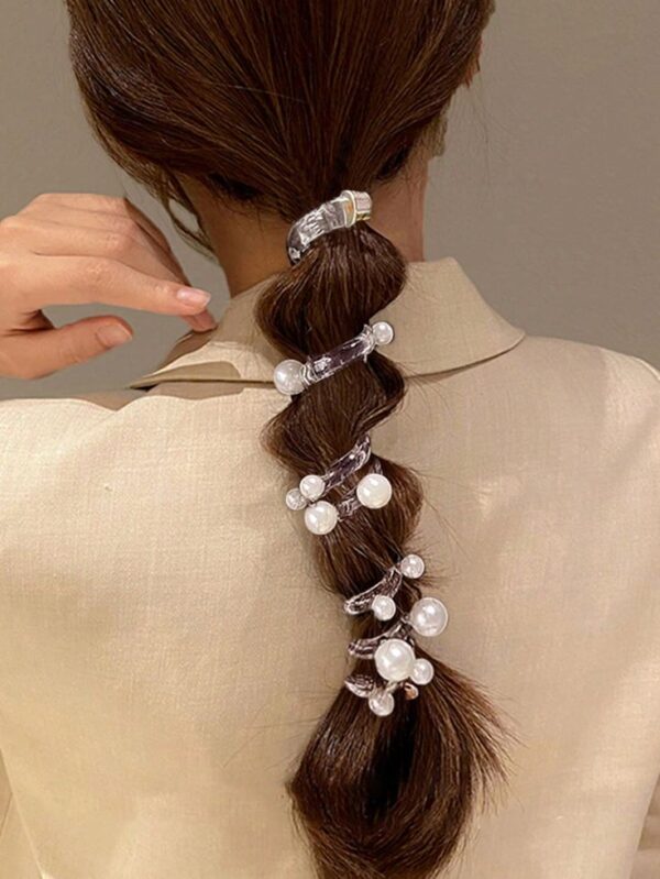 Korean Pearl Spiral Band - Image 2