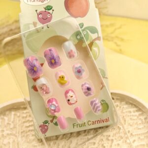 Tutty-Fruity Acrylic Nails