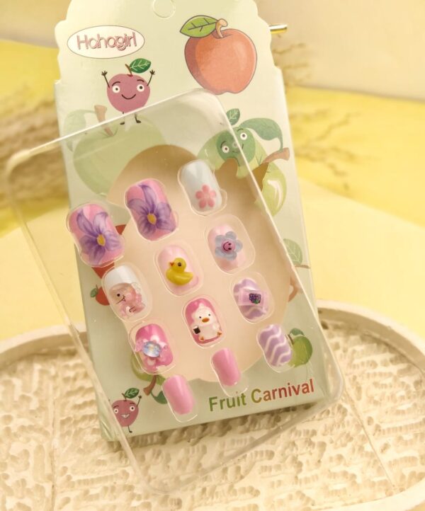 Tutty-Fruity Acrylic Nails - Image 2