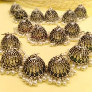 Indian Zimal Jhumkay