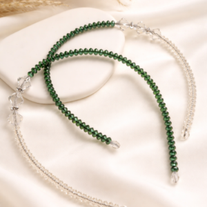 Crystal Green Hair Band