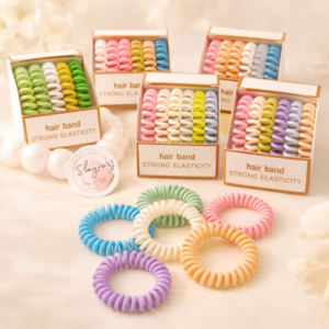 Spiral Elastic Hair Ponies