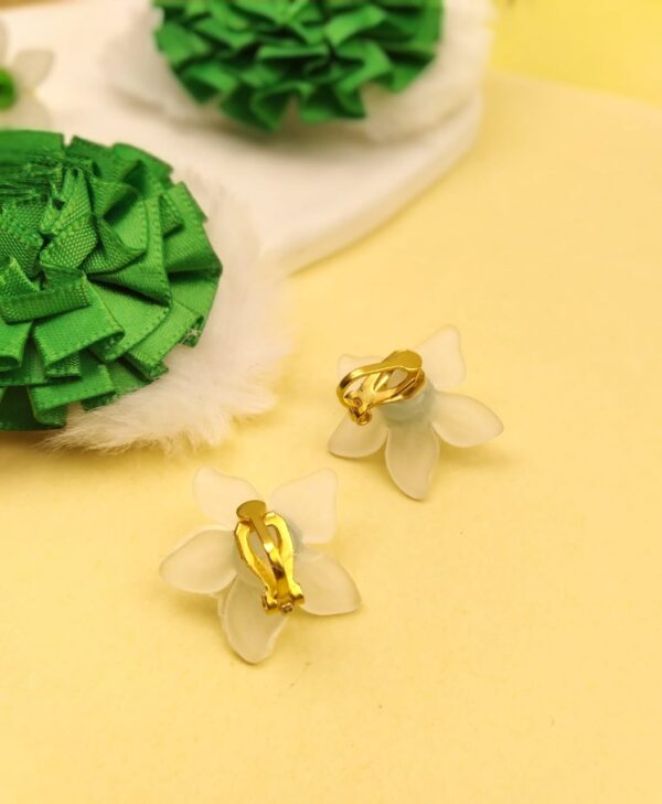 Green Ribbon Pin With Studs - Image 4