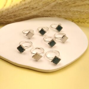 Azadi Rang Adjustable Rings