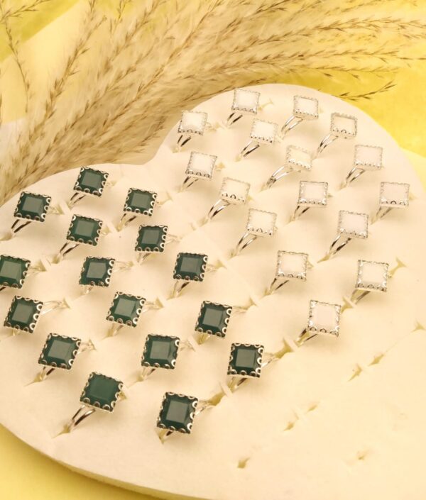 Azadi Rang Adjustable Rings