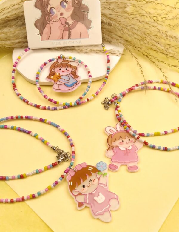 Dolly Beaded Necklace