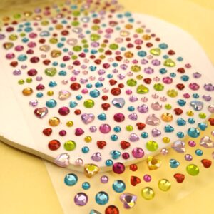 Face-Gem Sticking Stones