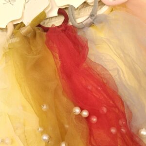 Pearl Mesh Hair Ponies
