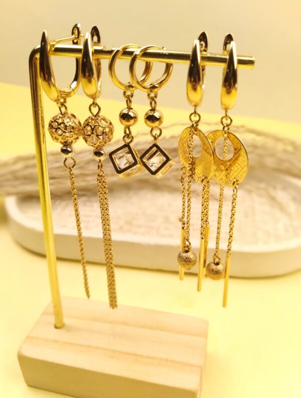 Xuping Gold Duchess Earring Set - Image 5