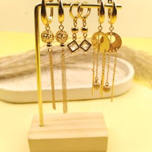 Xuping Gold Duchess Earring Set