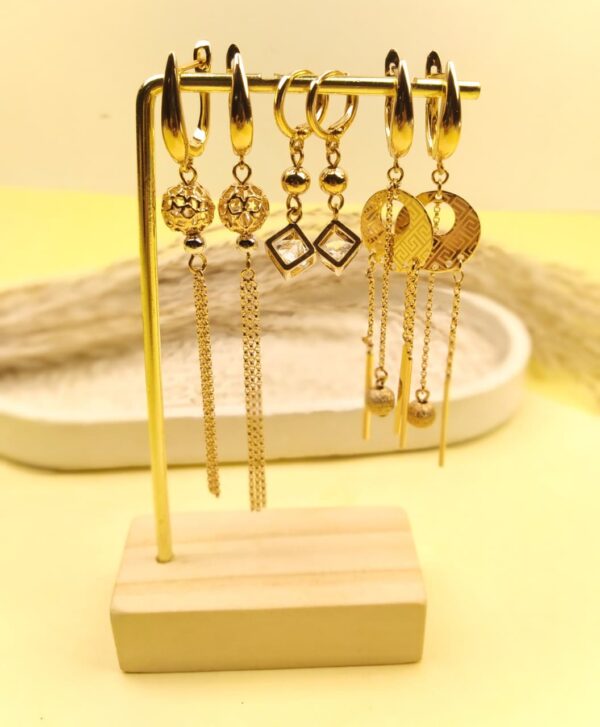 Xuping Gold Duchess Earring Set
