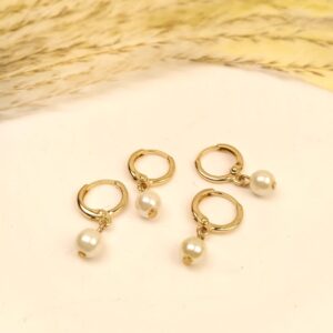 Xuping Baby Pearl Drop Earrings