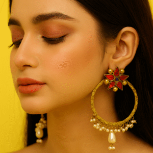 Afghan Sitara Earrings