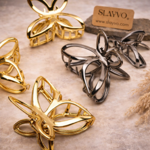 Butterfly Metal Hair Claws