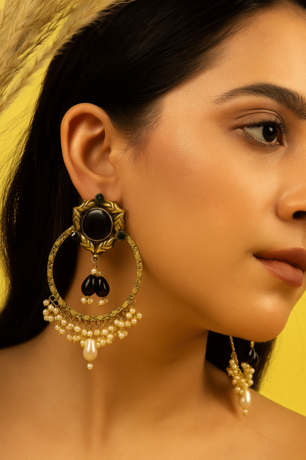 Afghan Zimal Earrings - Image 2