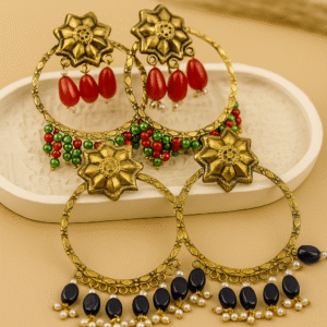 Afghan Dhara Earrings