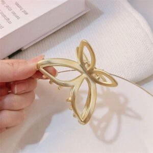 Butterfly Metal Hair Claws