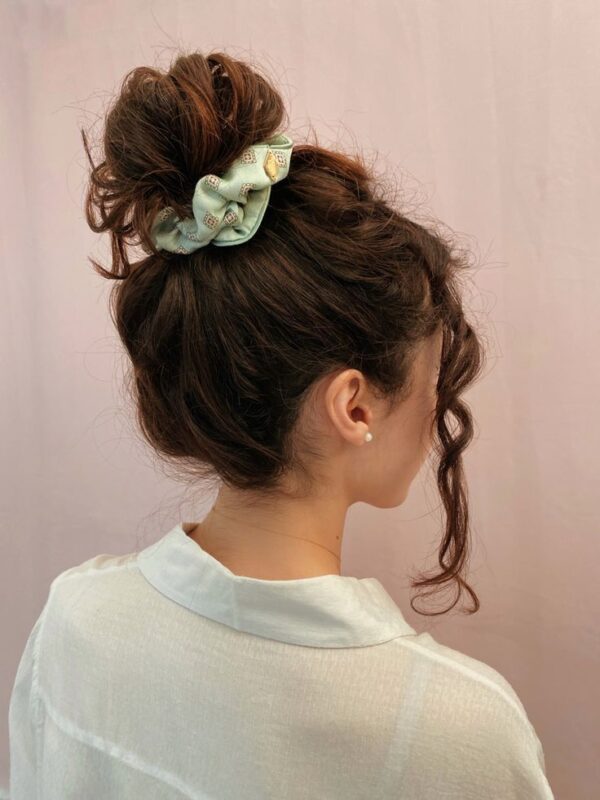 Vivid Silk Scrunchies - Image 2