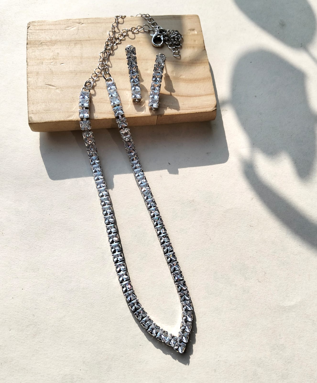 Oliva Zircon Set (White) - Image 2