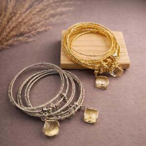 Drop Diamant Metal Bangles