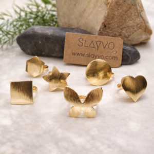 Metal Shapes Rings