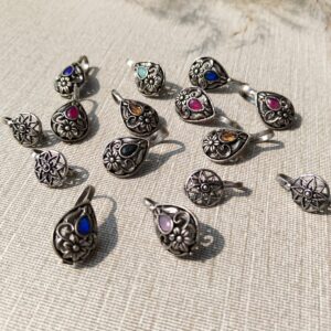 German Silver Sufi Nose-Cuff