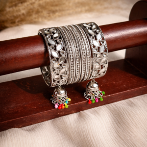 Jhankar Metal Bangle Set