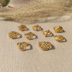Ma’ji Gold Plated Rings