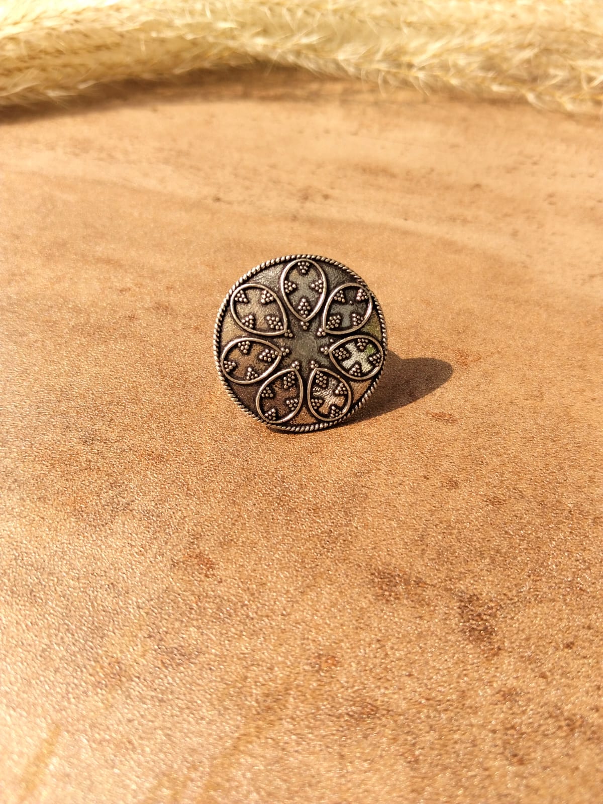 Indian German Silver Ring