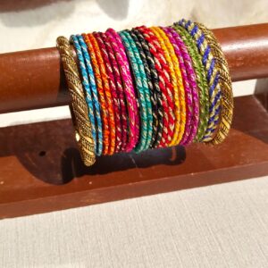 Dhanak Metal Bangle Set