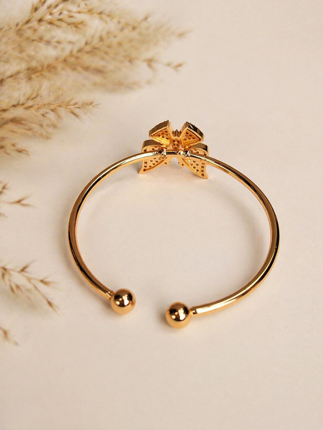 Korean SS Butterfly Bangle - Image 3
